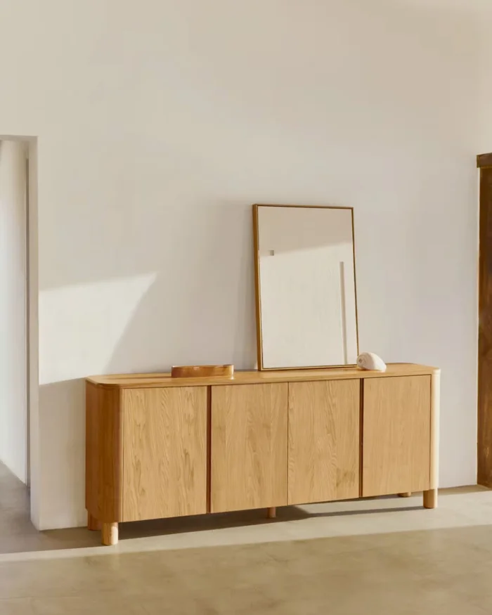 Cuadro Sefri con formas geométricas - rectas blanco 60 x 90 cm en Blanco - Decoración de pared, Uruguay | Kavehome, vista 2