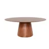 Mesa De Comedor Mdf-y-madera Marron Giulia en Marrón - Mesas de comedor, Uruguay | Divino, vista 2 de 2