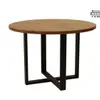 Mesa de Comedor redonda IRON 1.10m en Multicolor - Mesas de comedor, Uruguay | Finkel, vista 2 de 3