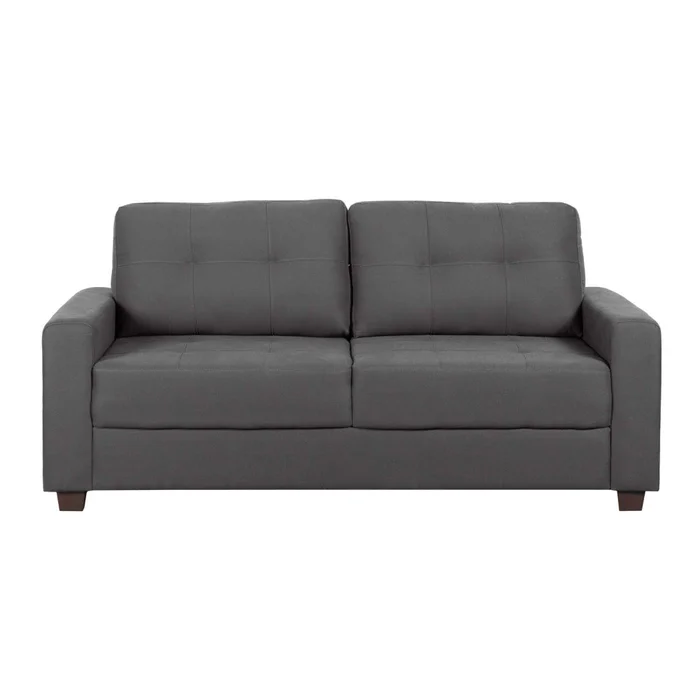 Sillón 3 Cuerpos Tela Gris Piria Gris Osc en Gris - Sillones y sofás, Uruguay | Divino, vista 2