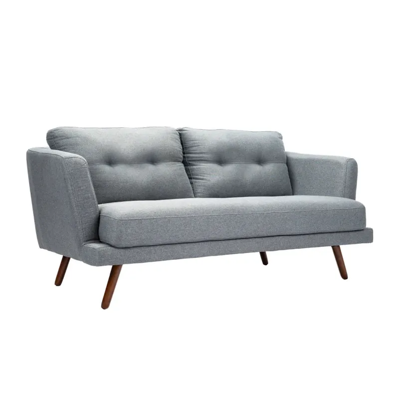 Sillón Sofá Trinidad 3 Cuerpos - Gris en Gris - Sillones y sofás, Uruguay | Ecowood