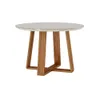 Mesa de Comedor Wood - Redonda - Línea Nevada en Multicolor - Mesas de comedor, Uruguay | Ecowood, vista 1 de 3