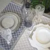 INDIVIDUAL ROMBOS BEIGE O GRIS - Textiles, Uruguay | Sentido Jose Ignacio, vista 4 de 5