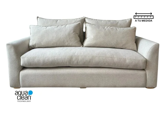 Sofa 3 cps LIAM en Beige - Sillones y sofás, Uruguay | Finkel