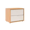 Mesa de Luz 2 cajones - Moderna - Beige Frizz en Beige - Mesas de luz, Uruguay | Rústico Hogar, vista 1 de 4