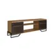 RACK 1 PUERTA INDUSTRIAL P&P - NEGRO/MIEL P1027-MEL