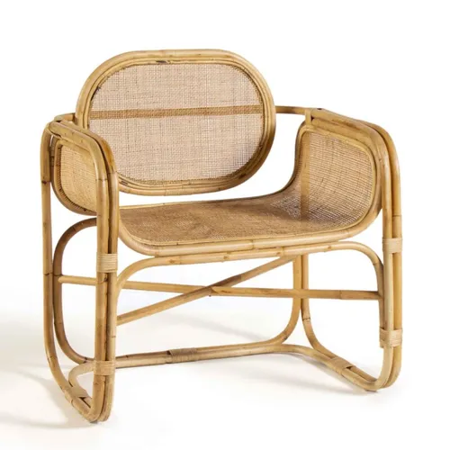BUTACA MARTA RATTAN NATURAL 81X72X87H 32563 en Beige - Butacas, banquetas y puffs, Uruguay | Vinibel