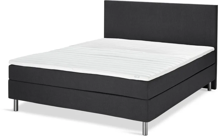 Cama cont Queen 160x200 PLUS C60 HR negro-08 en Negro - Dormitorio, Uruguay | JYSK, vista 2
