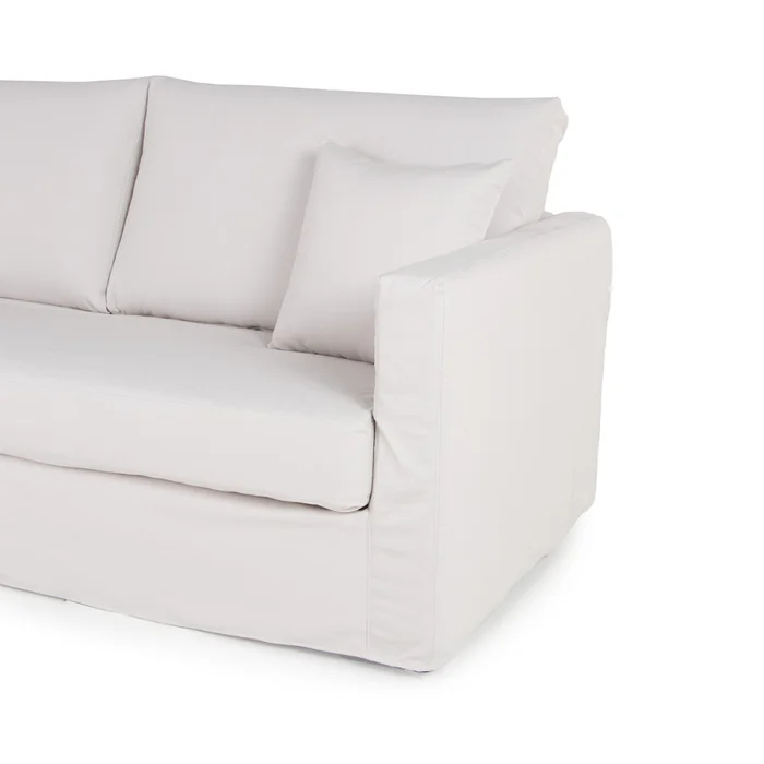 Sofá Only con Funda - Tela Standard - 3 cuerpos - A fabricar en Blanco - Sillones y sofás, Uruguay | NYR, vista 3