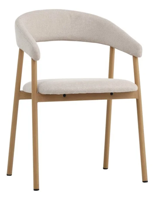 Silla de comedor EJSING beige/crudo en Madera natural - Sillas, Uruguay | JYSK
