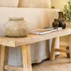 BANCO ISIDRO - OLMO - 1.83 X 35 en Madera natural - Butacas, banquetas y puffs, Uruguay | La Iberica, vista 5 de 7