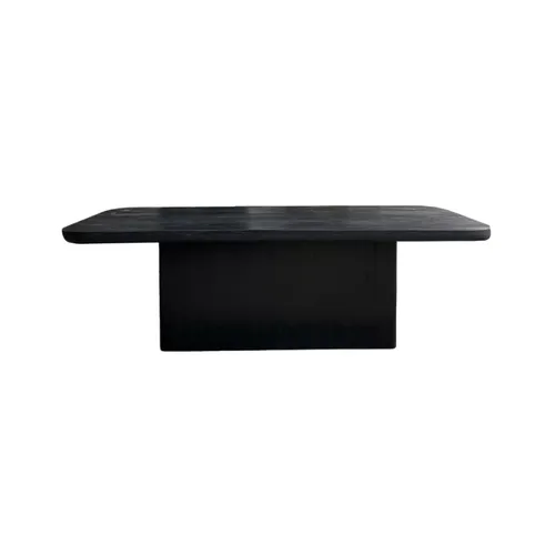 MESA COMEDOR OSLO TEKA NEGRO en Negro - Mesas de comedor, Uruguay | Masinfinito Casa