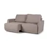 Sofá Ravena (Rebatible) - Tela Microfibra - 9249 (Tostado) en Beige - Sillones y sofás, Uruguay | NYR, vista 2 de 6