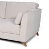 Sofá Capri - Tela Microfibra - 2 cuerpos - Kruger 02-152 (Beige) en Beige - Sillones y sofás, Uruguay | NYR, vista 4 de 6