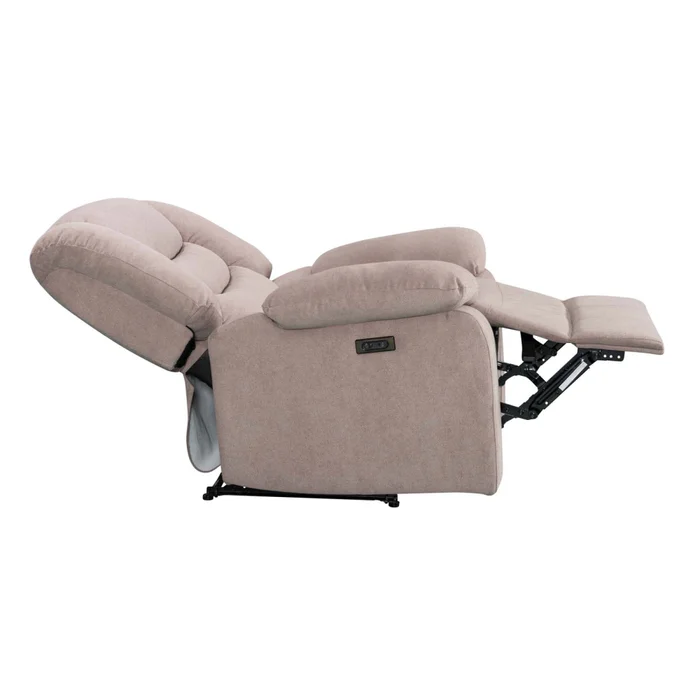 Recliner Eléctrico Tela Marron Marsella Ii Taupe en Beige - Sillones y sofás, Uruguay | Divino, vista 5