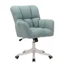 Asiento De Oficina Tela Celeste Seul en Azul - Escritorios y sillas de escritorio, Uruguay | Divino, vista 2 de 4