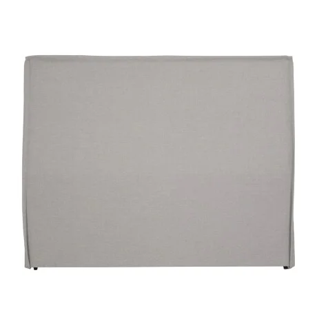 Respaldo 2 plazas tela - Gris en Gris - Respaldos de cama, Uruguay | La Cueva Muebles, vista 3
