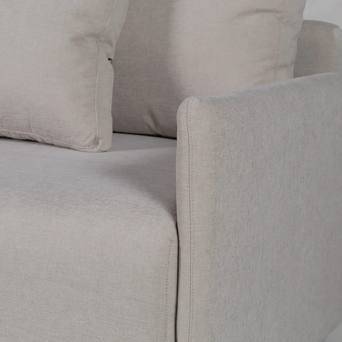 Sofá Modulare - 2 módulos - Tela Microfibra - FX4-10 (Beige) en Beige - Sillones y sofás, Uruguay | Nyr, vista 4