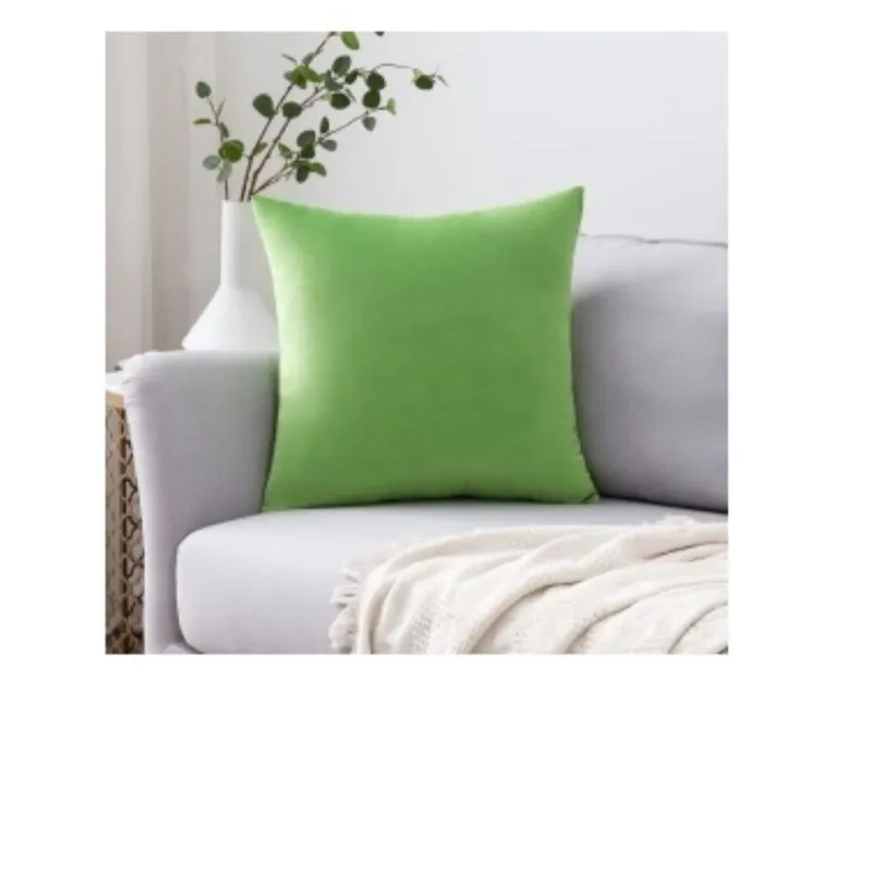 Almohadón Velvet Green en Verde - Textiles, Uruguay | Finkel