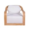 Butaca Rattan-y-madera Natural-beige Perú Natural Blanco en NATURAL BLANCO - Sillones y sofás, Uruguay | Divino, vista 3 de 5