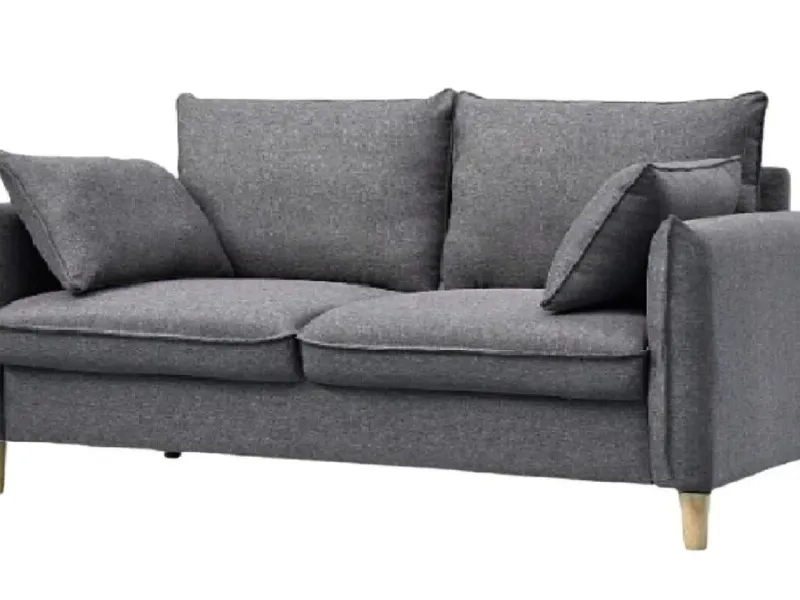 Sofa 3 cps BIG OSLO - Gris Oscuro en Gris - Sillones y sofás, Uruguay | Finkel