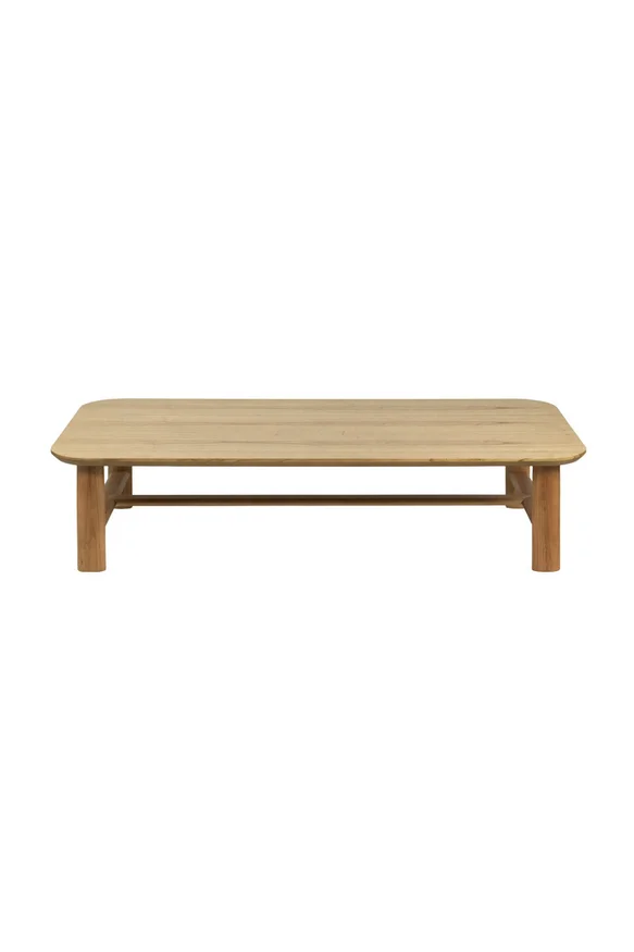 MESA DE LIVING MUSA CINAMOMO NATURAL 140X70X33H CM - Mesas de living, Uruguay | Vinibel, vista 2