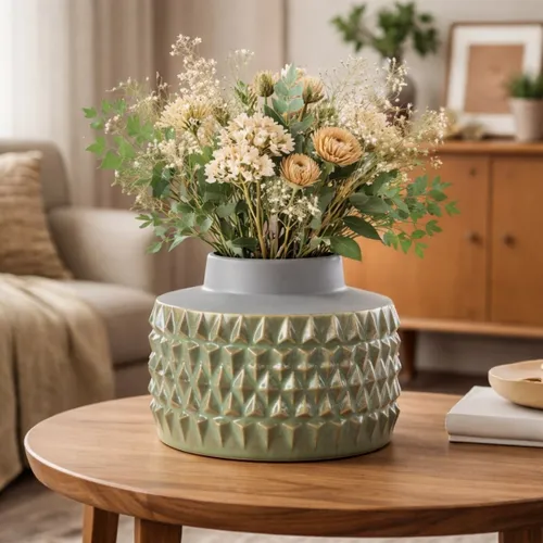 JARRON SATIN Gris Medium - Decoración, Uruguay | Viasono