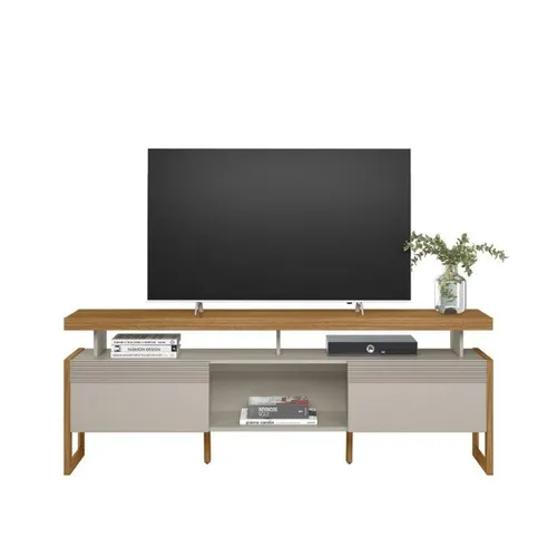Rack TV Línea ESMERALDA en Beige - Muebles para TV, Uruguay | Igoa