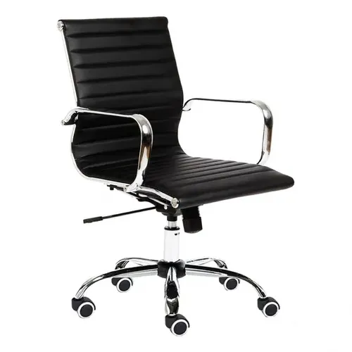 Silla De Escritorio Jules Regulable - Negra en Negro - Escritorios y sillas de escritorio, Uruguay | Unilux