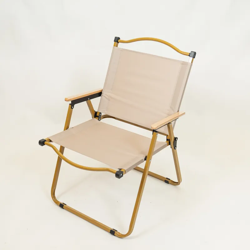 Silla Playa Plegable Alta - Caqui en Beige - Muebles para el exterior, Uruguay | Indian