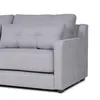 Sofá Cama Nizza - Tela Microfibra - 12074 (Ceniza) en Gris - Sillones y sofás, Uruguay | NYR, vista 3 de 7