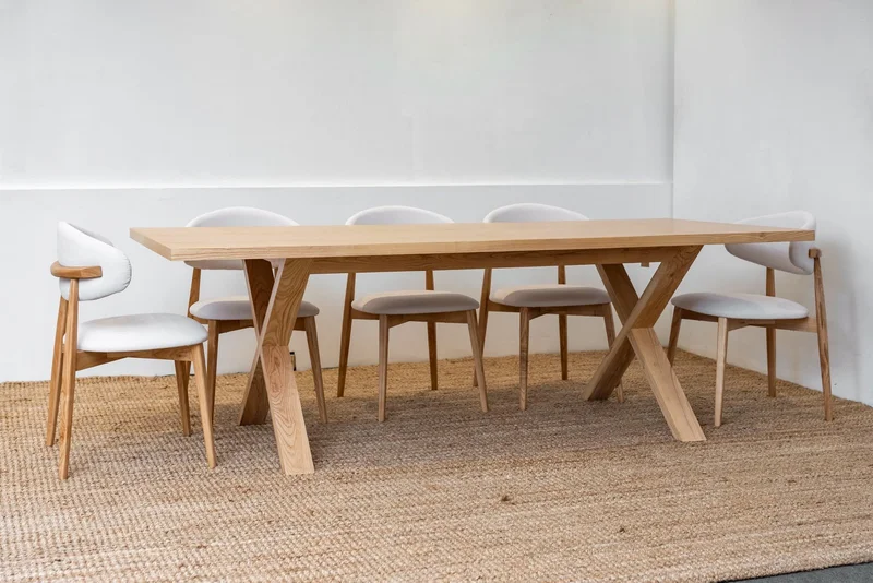 Mesa Comedor Stella Cruz en Madera natural - Mesas de comedor, Uruguay | Marvic, vista 3