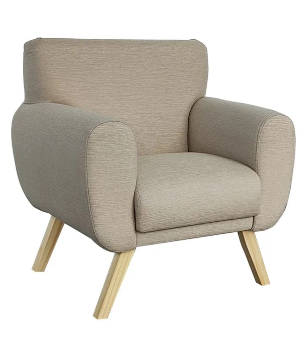Butaca Zuret - Muebles Da Vinci en Beige - Butacas, banquetas y puffs, Uruguay | Muebles Da Vinci