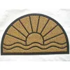 FELPUDO COCO/GOMA SEMICIRCULO 40x60CM H.1CM SOL - Textiles, Uruguay | Decohogar, vista 1 de 3