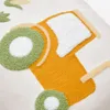 Almohadón Pecky de algodón beige bordado de tractor 30 x 50 cm en Multicolor - Textiles, Uruguay | Kavehome, vista 3 de 4