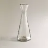 JARRÓN FACETADO VIDRIO ESTRECHO - Jarrones, Uruguay | Zara Home, vista 2 de 5