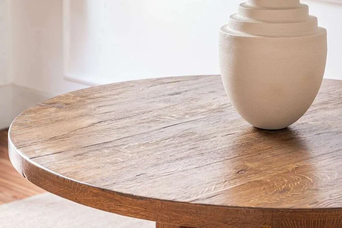 MESA COMEDOR GALERIE - HAYA MACIZA - 1.20 MTS en Marrón - Mesas de comedor, Uruguay | La Iberica, vista 7