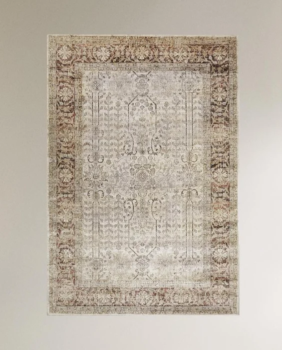 ALFOMBRA RECTANGULAR EFECTO VINTAGE - Alfombras, Uruguay | Zara Home, vista 2