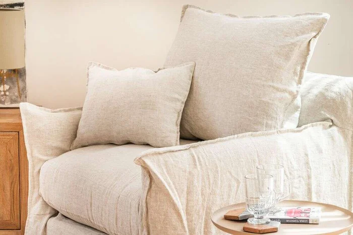 SILLON ALMA LINO CRUDO - 1 CUERPO en Blanco - Sillones y sofás, Uruguay | La Iberica, vista 7