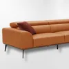 Sofá DUNA CUERO Marrón DERECHO - Sillones y sofás, Uruguay | Viasono, vista 3 de 4