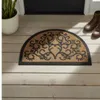 FELPUDO COCO/GOMA SEMICIRCULO 40x60CM H1CM ARABIGO - Textiles, Uruguay | Decohogar, vista 3 de 3