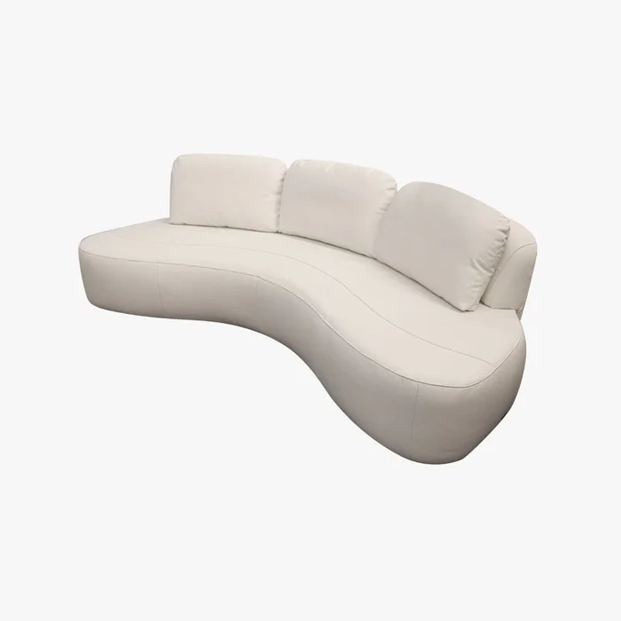 Sofá DARIO BLANCO 4 CUERPOS - Sillones y sofás, Uruguay | Viasono, vista 3