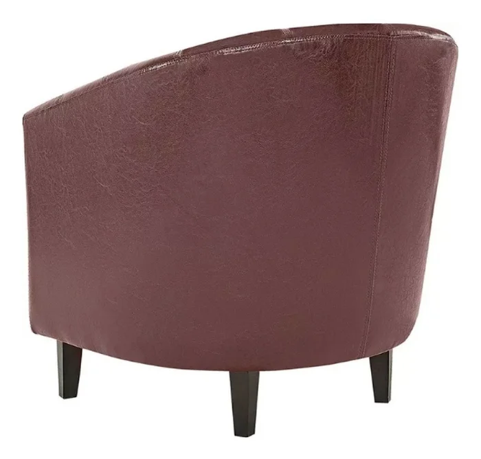 Butaca Sillon Sofa Poltrona Living Comedor Dormitorio Bahia en Marrón - Butacas, banquetas y puffs, Uruguay | Soy Hogar, vista 3