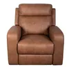 Recliner Manual Hamilton 1 Cuerpo Tela Marron Hamilton Camel en Marrón - Sillones y sofás, Uruguay | Divino, vista 3 de 4