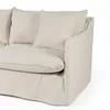 Sofá Snow con Funda - Tela Rústica - 2,5 cuerpos - TD5260-1635 (Beige) en Beige - Sillones y sofás, Uruguay | NYR, vista 5 de 5