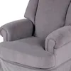 Butaca Bergere Sense giratoria - Tela Aquaclean - A fabricar en Gris - Butacas, banquetas y puffs, Uruguay | NYR, vista 3 de 5