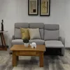 Reclinable Fine 3 cuerpos gris — Serra Amoblamientos en Gris - Sillones y sofás, Uruguay | Serra Amoblamientos, vista 1 de 4