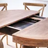 MESA COMEDOR EXTENSIBLE - 1.20 A 1.70 MTS - OLMO - Mesas de comedor, Uruguay | La Iberica, vista 13 de 15