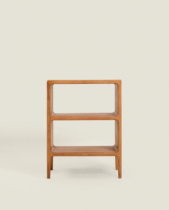 MUEBLE AUXILIAR ROBLE MIEL INDIVIDUAL - Bibliotecas, Uruguay | Zara Home, vista 2