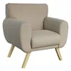 Butaca Zuret - Muebles Da Vinci en Beige - Butacas, banquetas y puffs, Uruguay | Muebles Da Vinci, vista 2 de 6